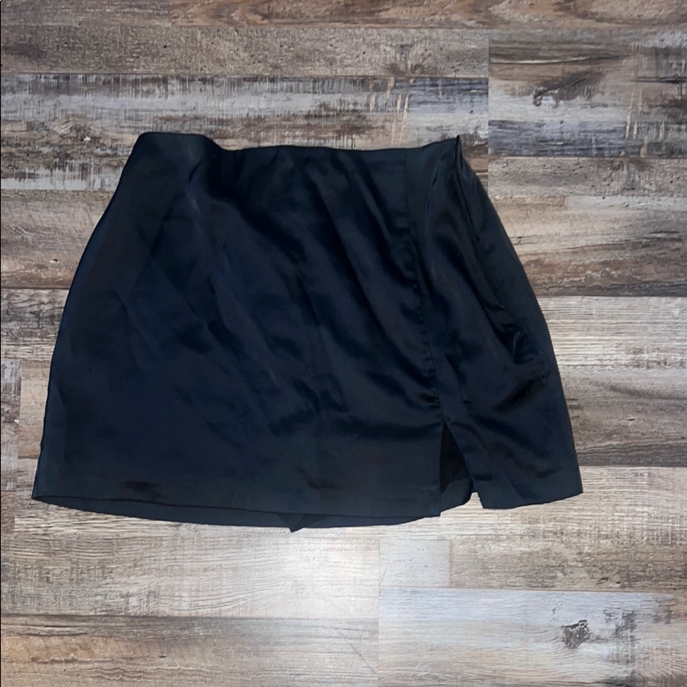 Abercrombie & Fitch Black Skort with Slit